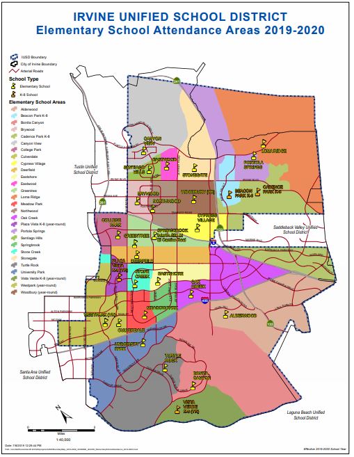 IRVINE SCHOOL DISTRICT BOUNDARIES MAP – Payam Homes