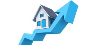 Home prices rising. 1% listing